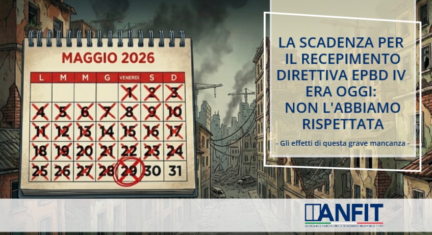 Mancato recepimento Direttiva EPBD IV