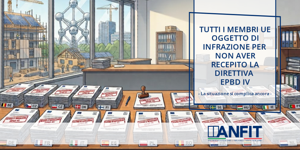 Infrazione paesi membri UE mancato recepimento Direttiva EPBD IV