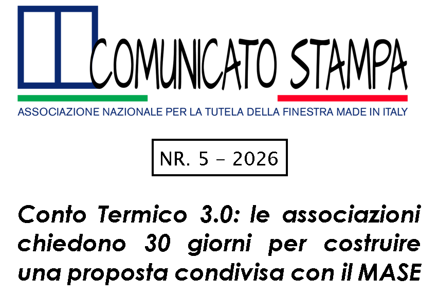 Lettera Associazioni revisione Conto Termico 3.0